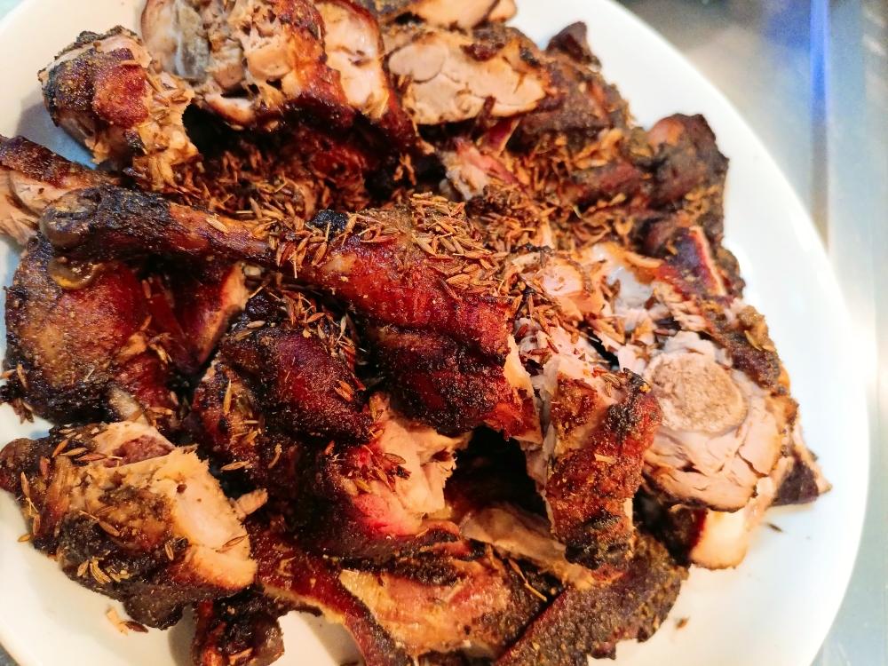 香喷喷滴孜然烤鸭腿（赛过孜然烤羊腿）