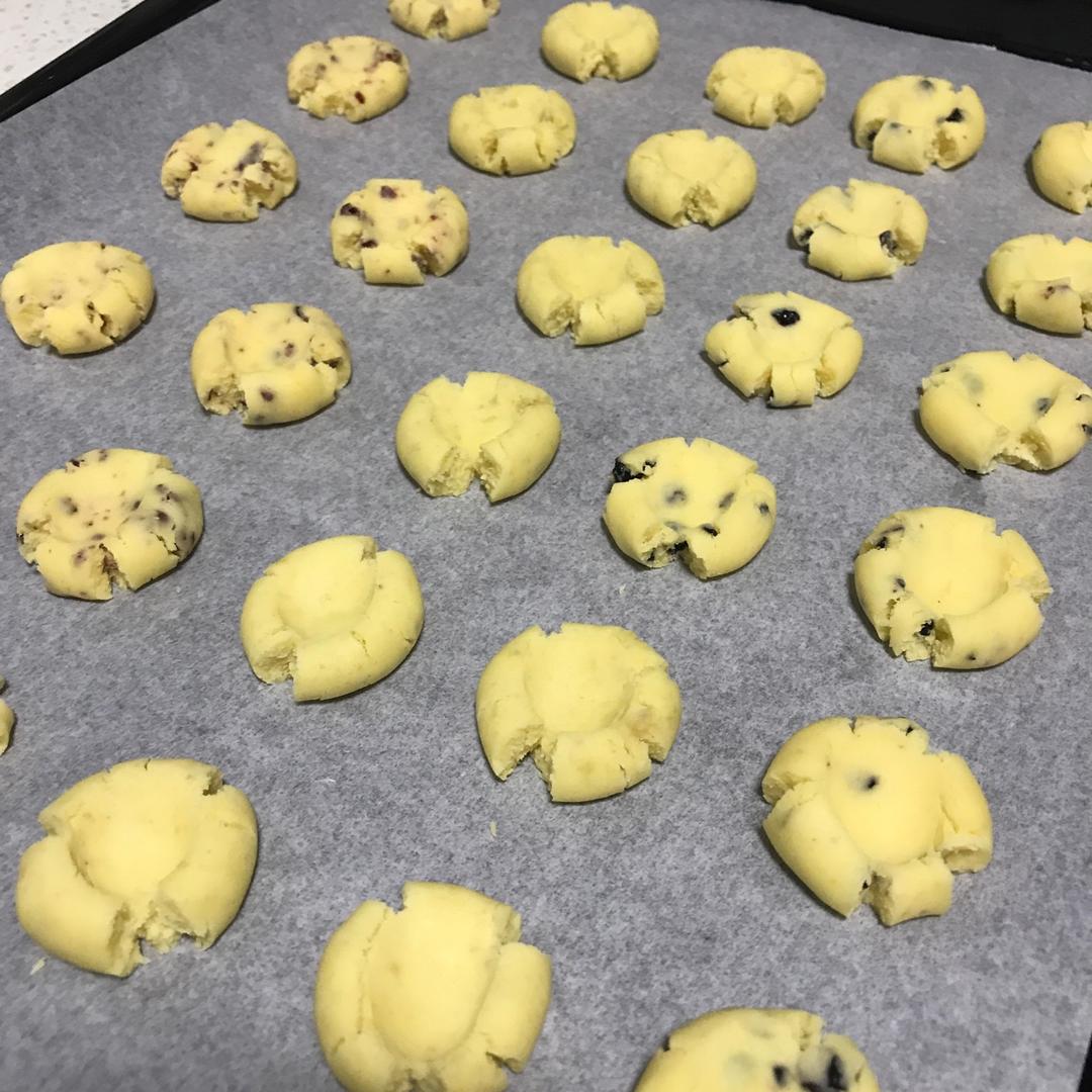 低糖版·酥掉渣）蔓越莓玛格丽特曲奇·宝宝辅食 零食