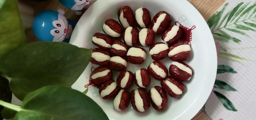 小点心——心太软（枣夹糯米）