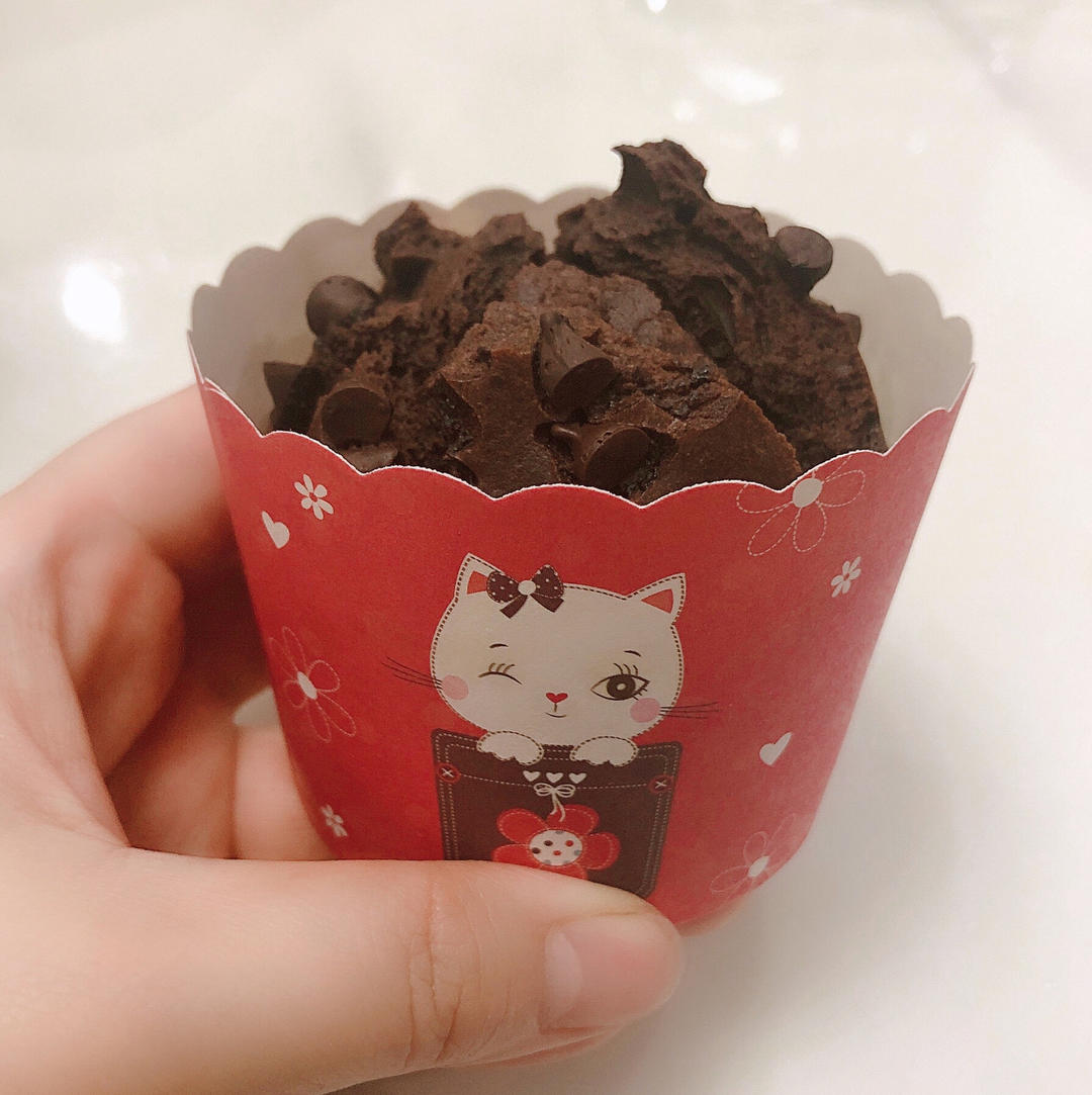 巧克力马芬纸杯蛋糕