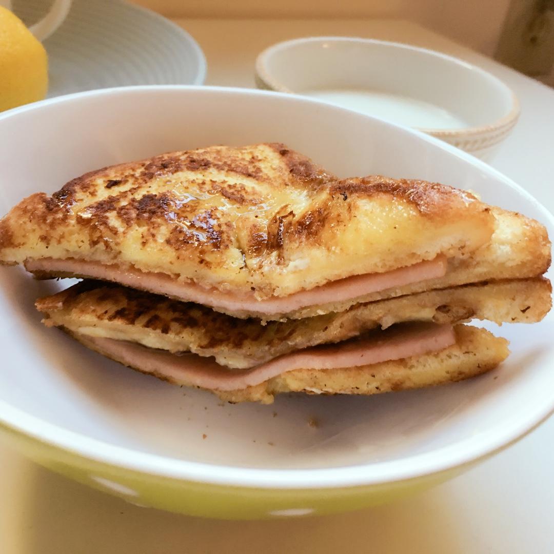 超好吃的香蕉西多士