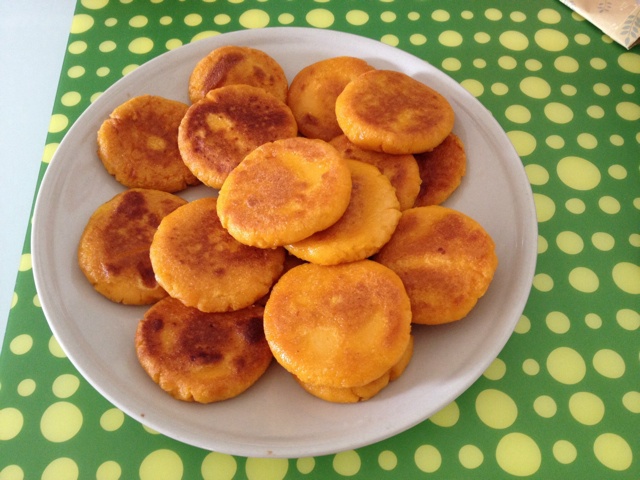糯米红薯饼
