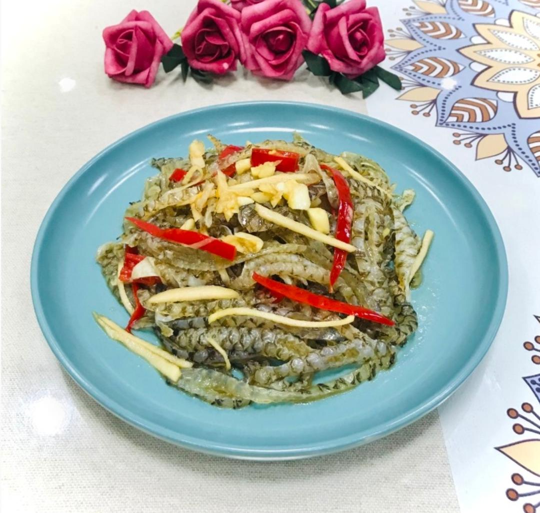 广式凉拌鱼皮｜年年有余