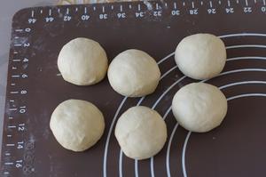 编织系列～六股麻花辫面包的做法 步骤2