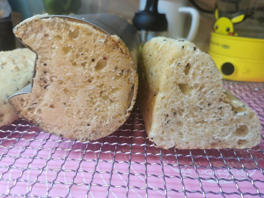 酸奶藜麦全麦面包 Yogurt quinoa bread （小美和非小美版）