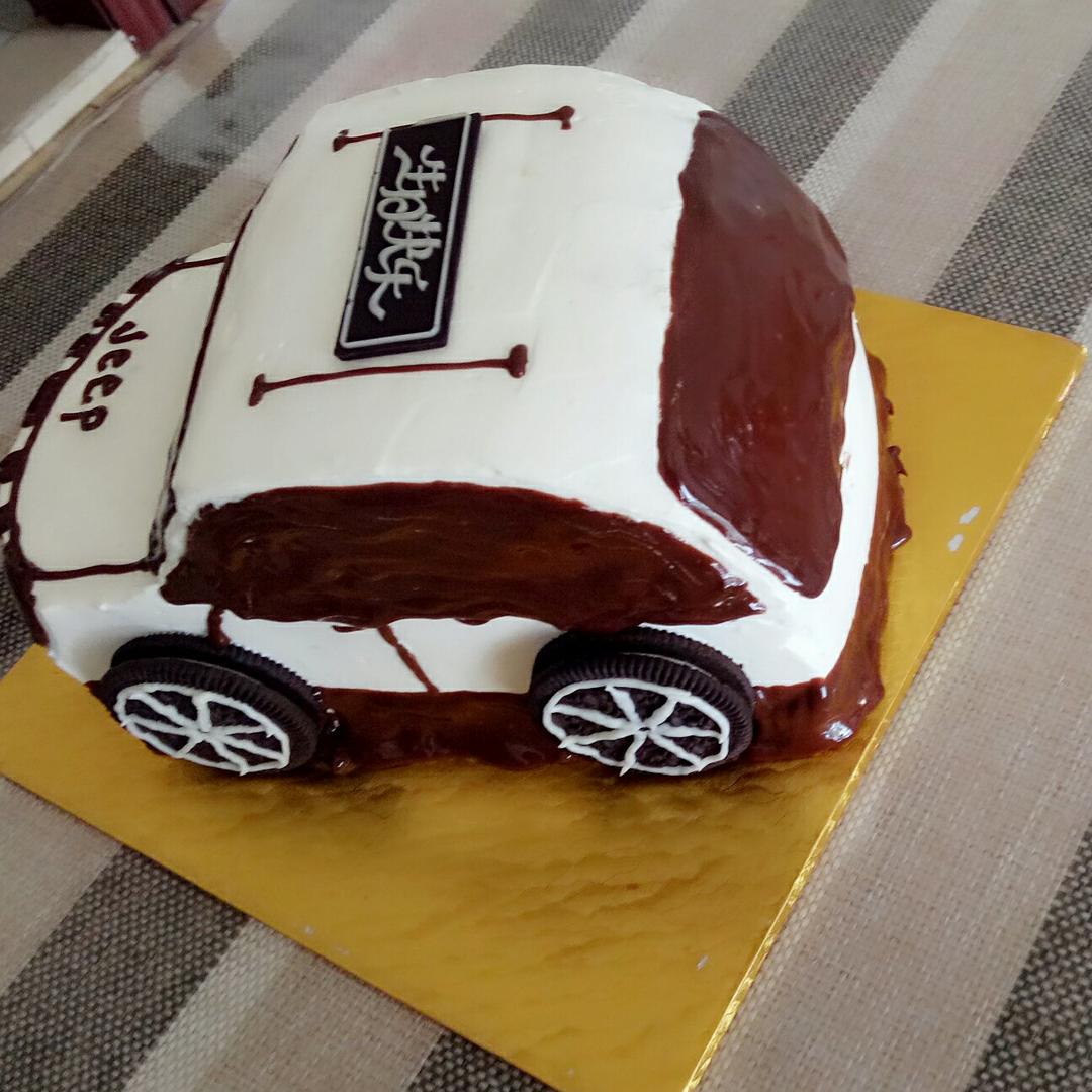 最潮的Jeep car cake汽车蛋糕