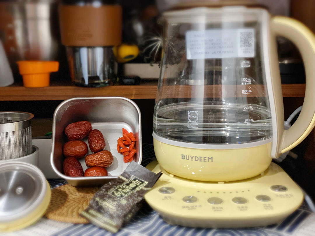 红枣普洱茶【5-6月北鼎养生壶食谱】