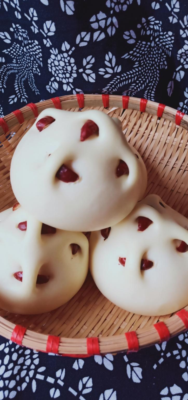 预热过年大枣饽饽