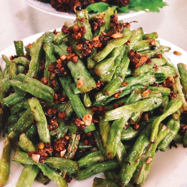 素干煸豆角