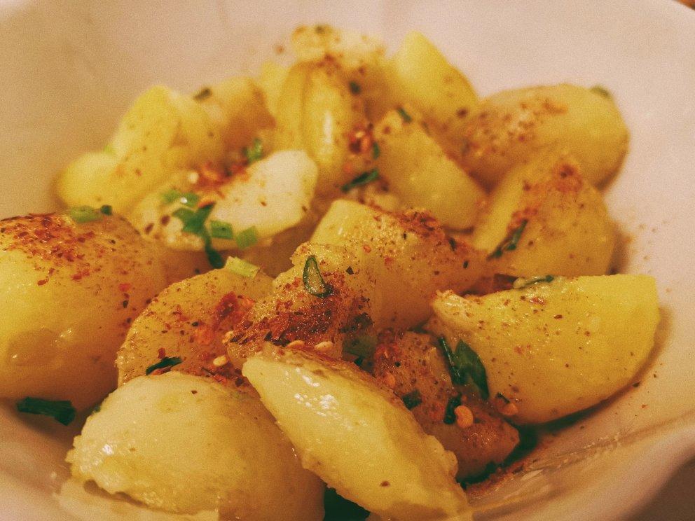 孜然香辣煎小土豆