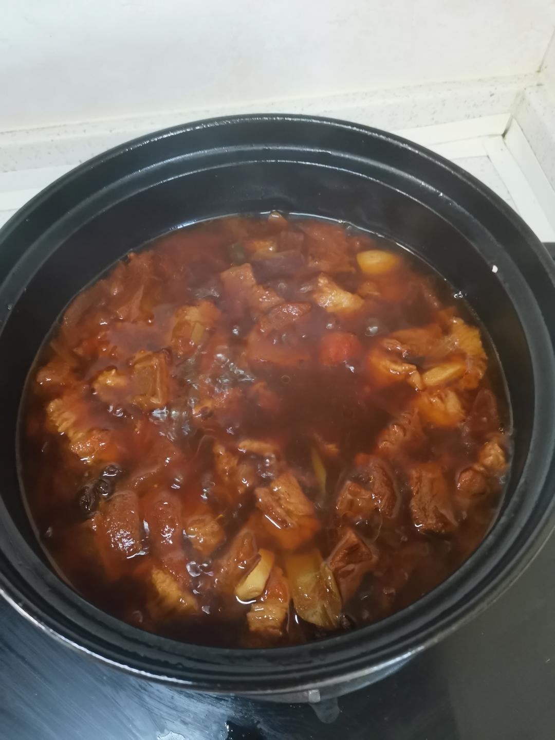 番茄炖牛腩
