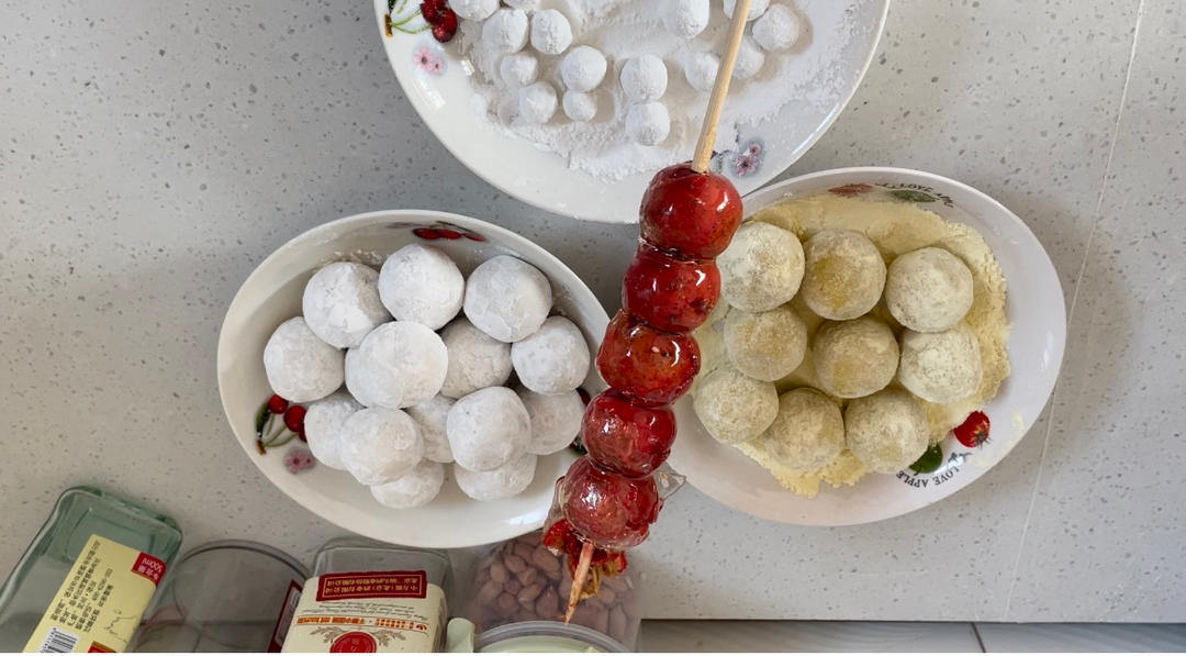 网红大黄米汤圆(元宵)