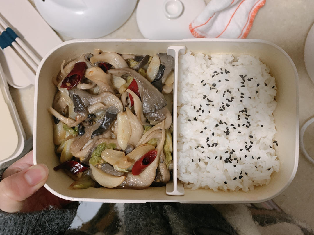 素炒蘑菇