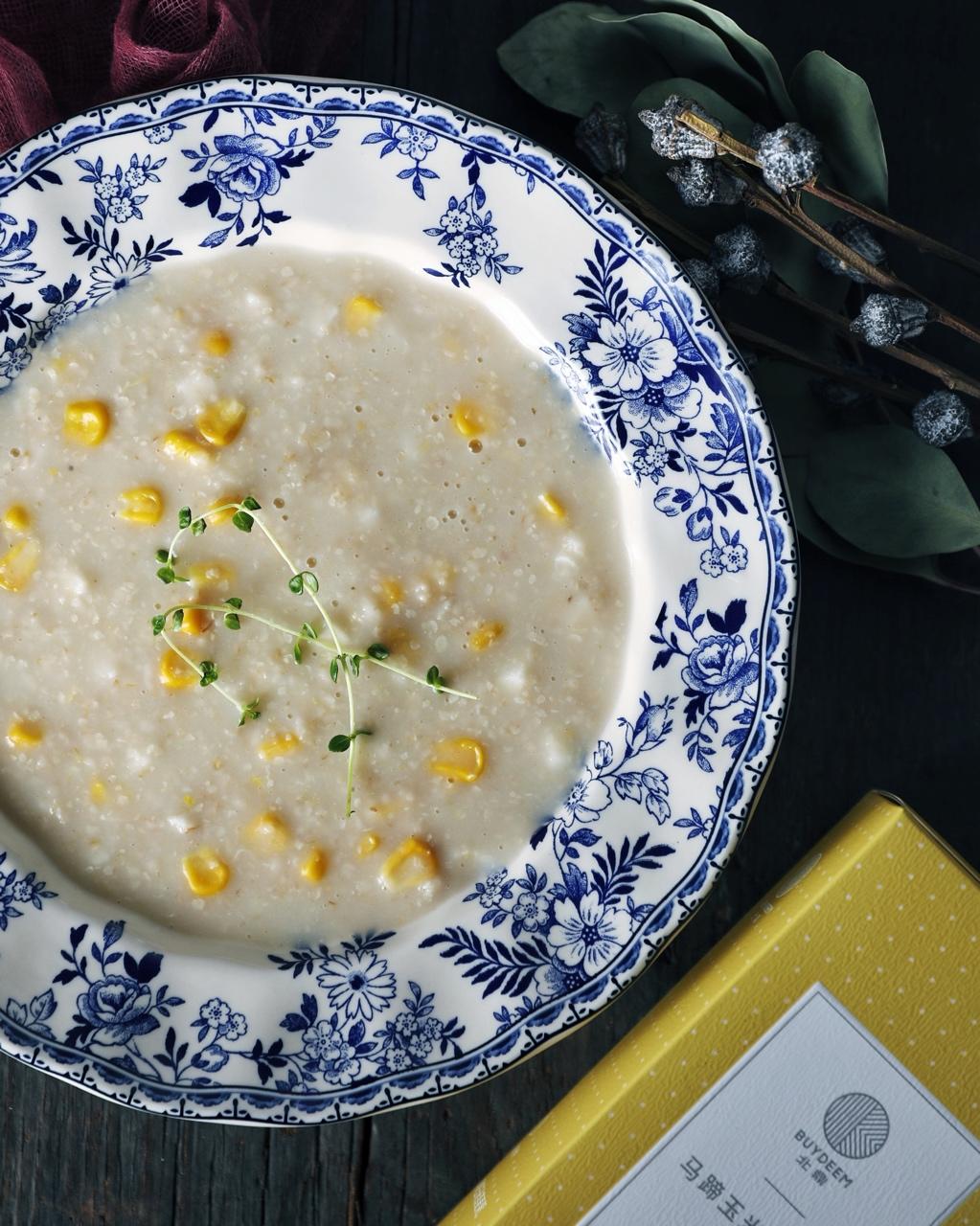 #北鼎养生壶食谱#【马蹄玉米燕麦粥】