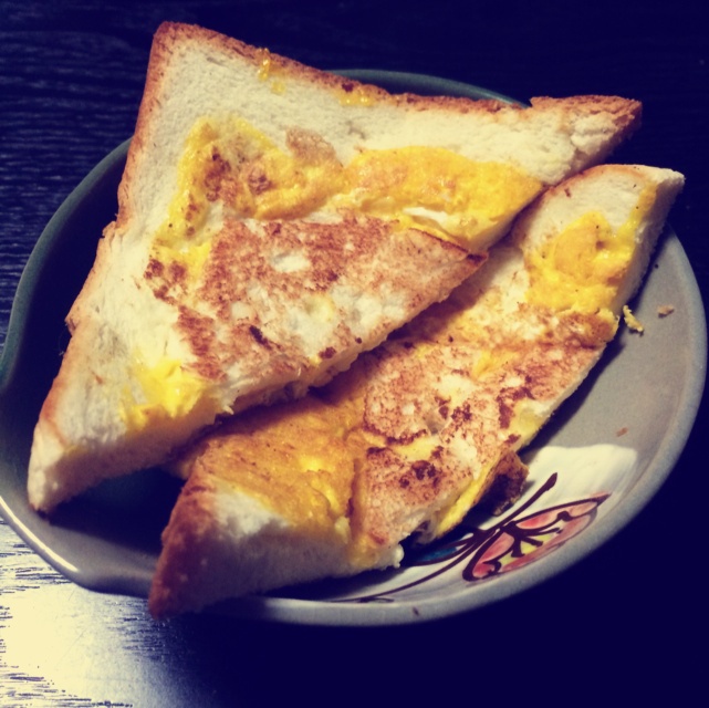 一片面包的三明治