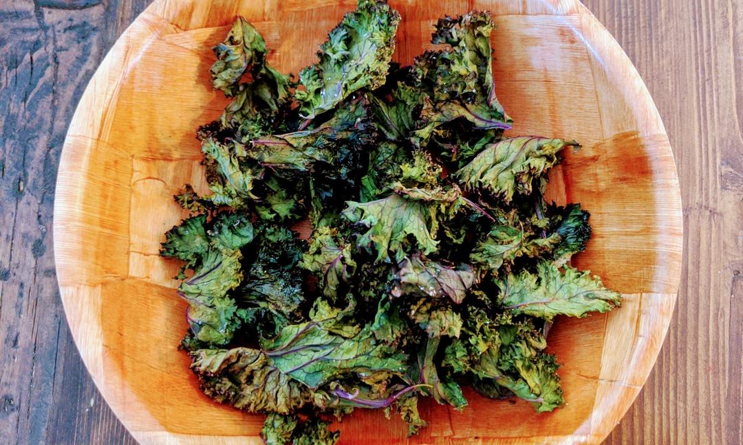 🥬羽衣甘蓝脆【kale Chips 】超级健康的健身零食