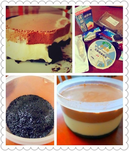 巧克力酸奶芝士冻糕