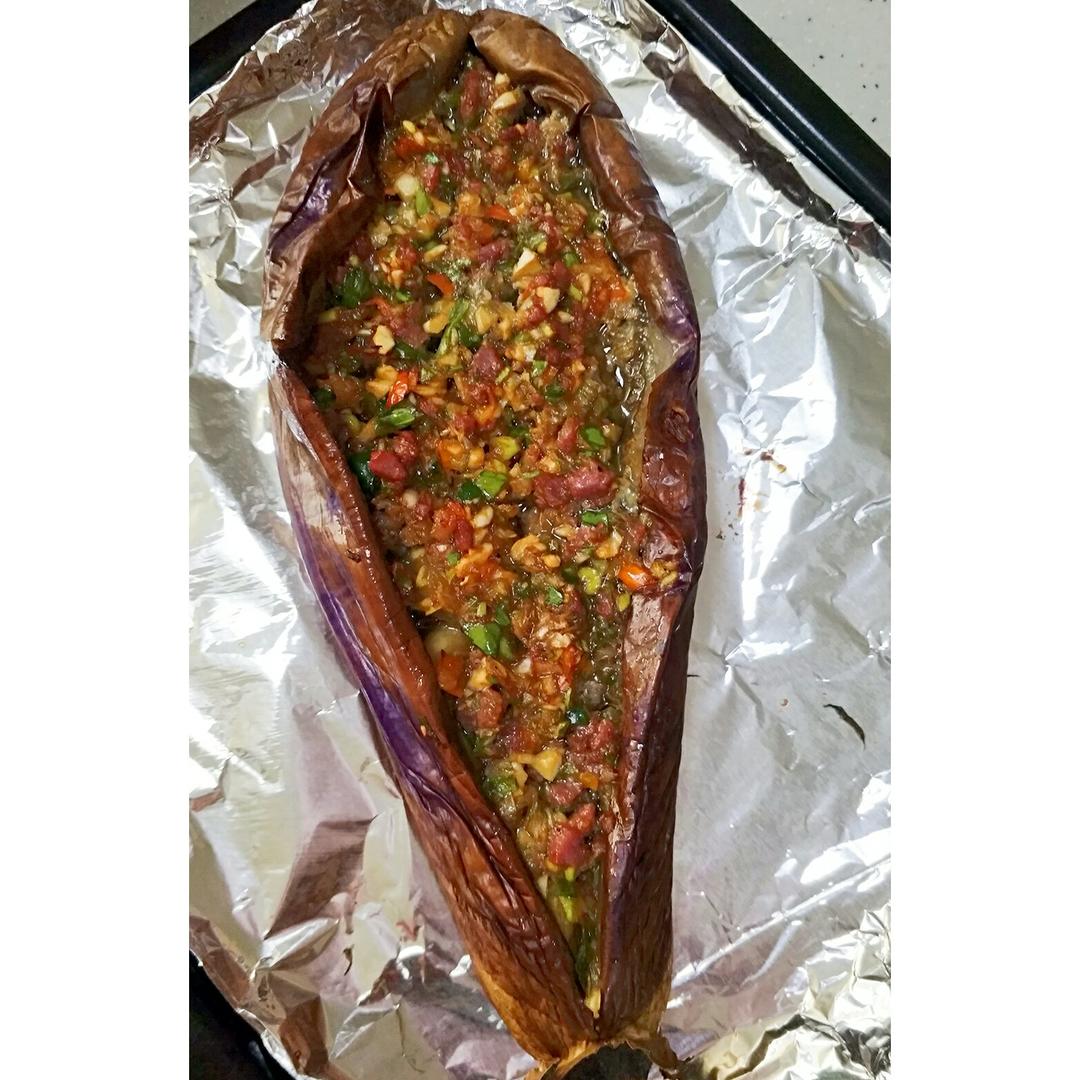 CC招牌菜销魂烤茄子，百吃不厌！