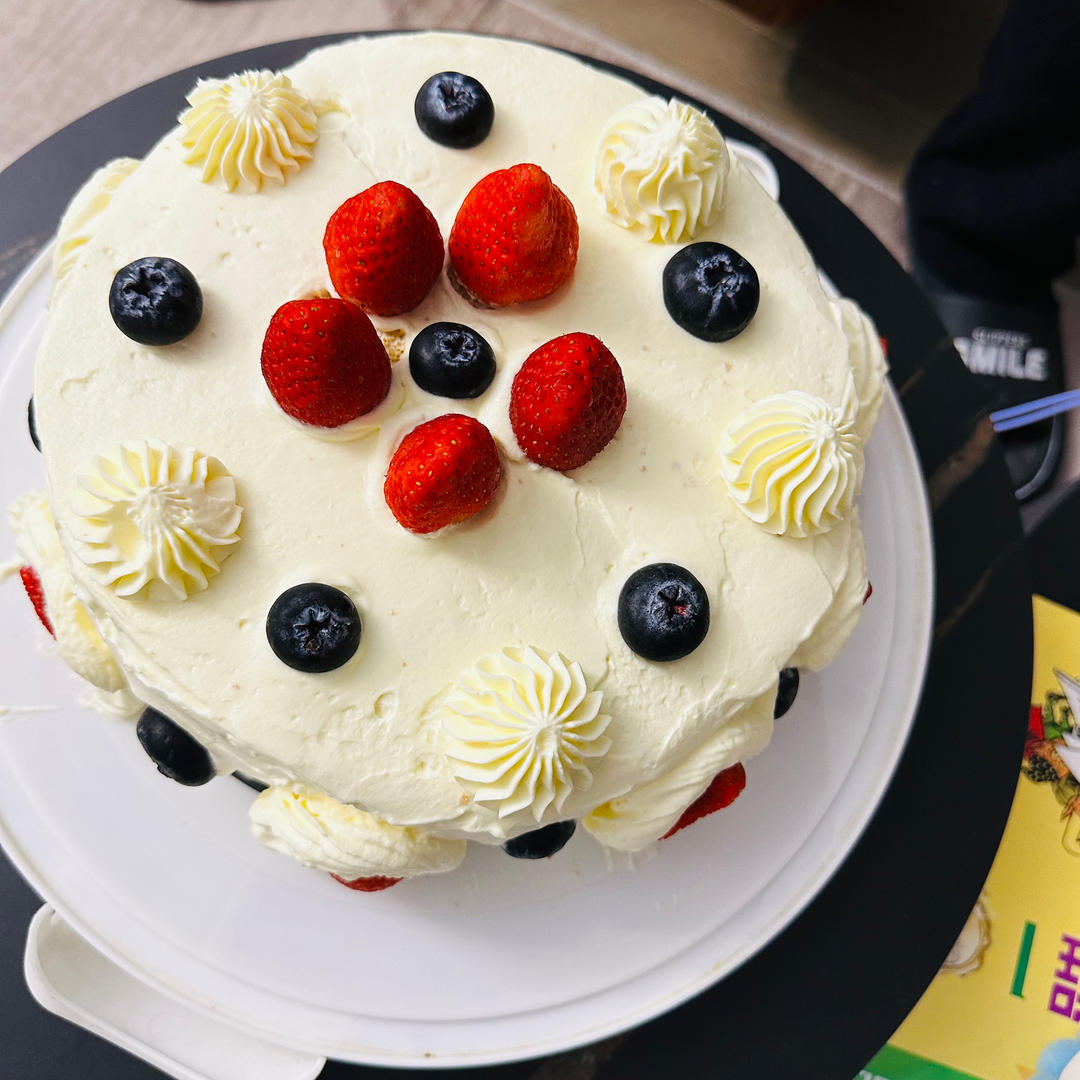 八寸，六寸戚风蛋糕【适合做生日蛋糕的蛋糕胚】