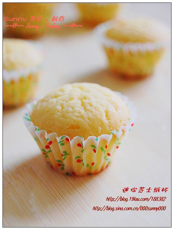 迷你芝士纸杯蛋糕的做法