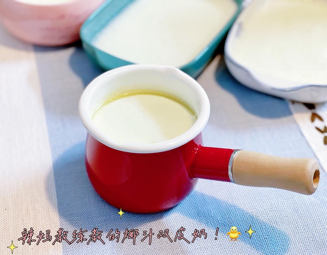 超简单超快手低卡椰汁双皮奶的做法