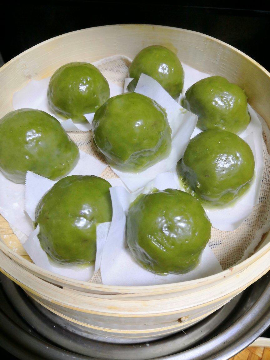 ㊙️无澄粉，无粘米粉‼️也可以做的网红豆沙青团