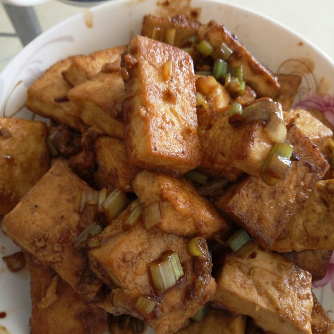 蚝油嫩豆腐