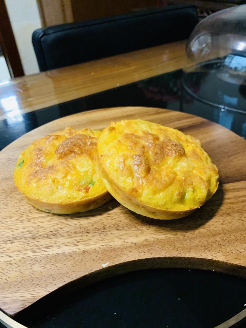 菠菜培根意式蛋饼Spinach&bacon frittata