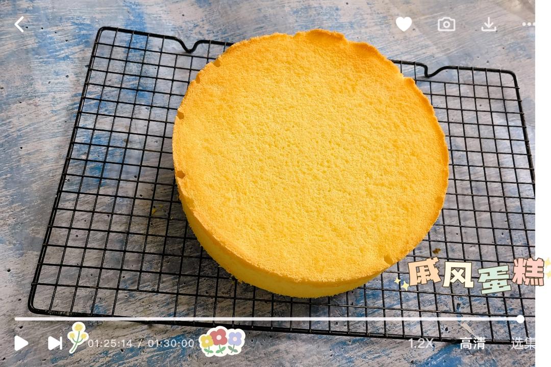 《Tinrry+》戚风蛋糕（6寸配方）（基础、超详细教程）