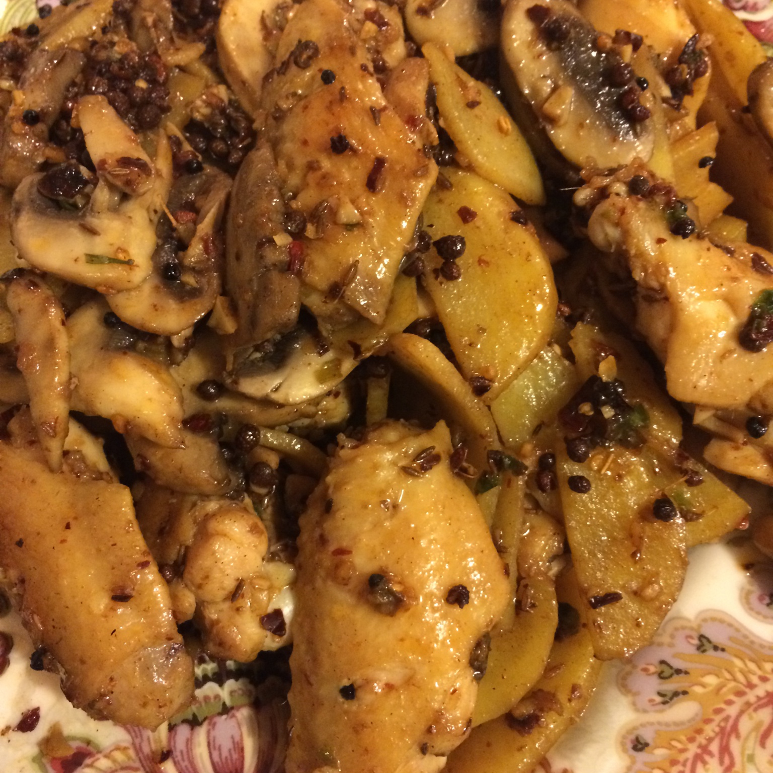 干锅鸡翅