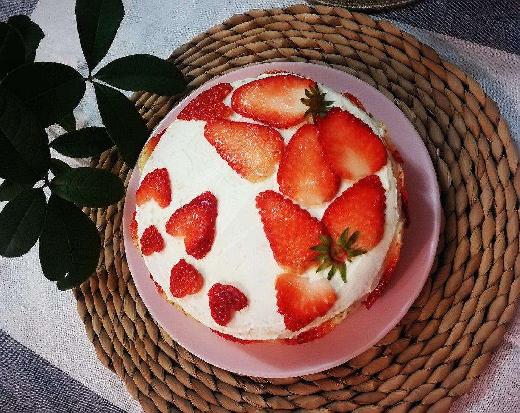 超级简单美腻的生日蛋糕，情人节蛋糕。解决各种抹面困难！