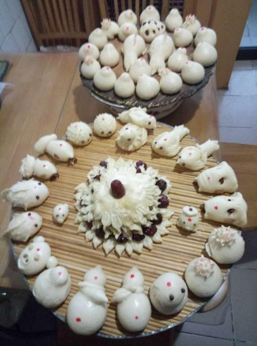 花馒头（枣馍）