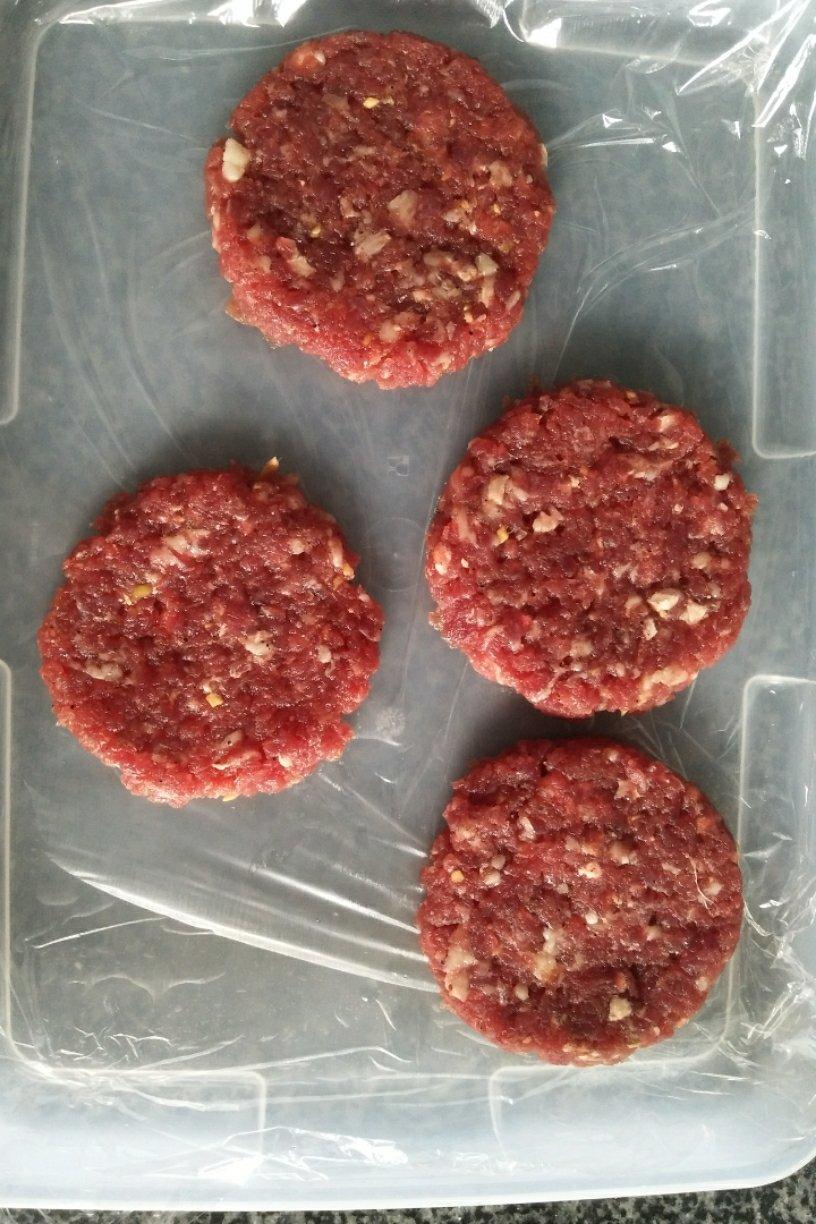 汉堡包牛肉饼