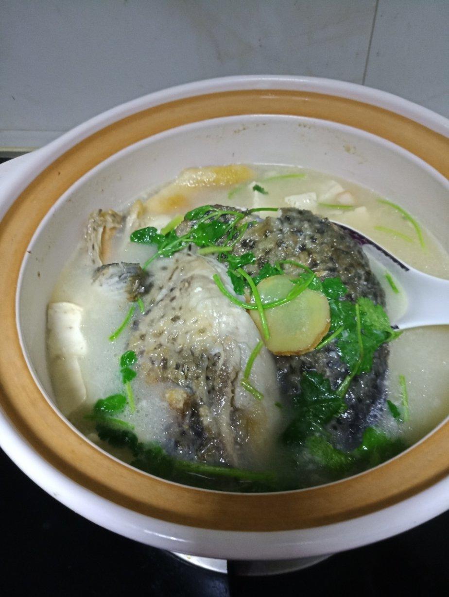 三文鱼头豆腐汤