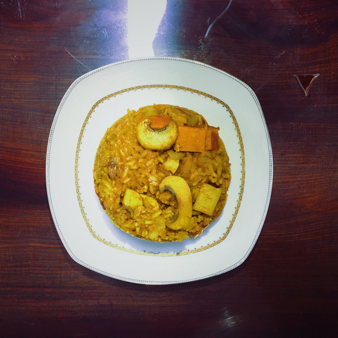 懒人电饭锅咖喱土豆香肠焖饭