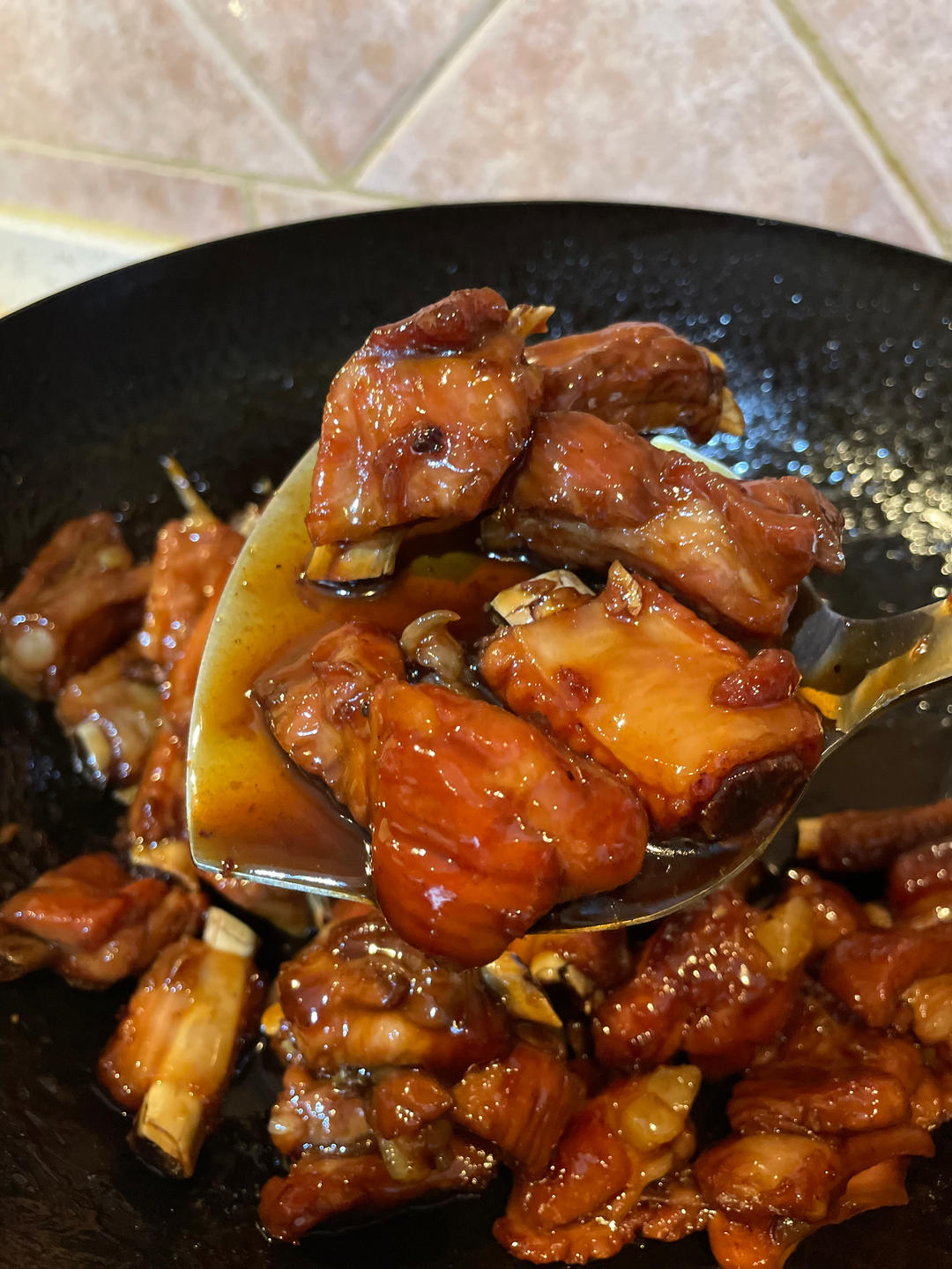 糖醋排骨/糖醋小排（不放油）（12345口诀做出正宗上海本帮）