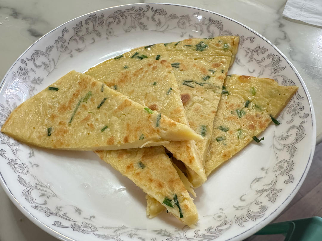 简单快手蔬菜鸡蛋煎饼