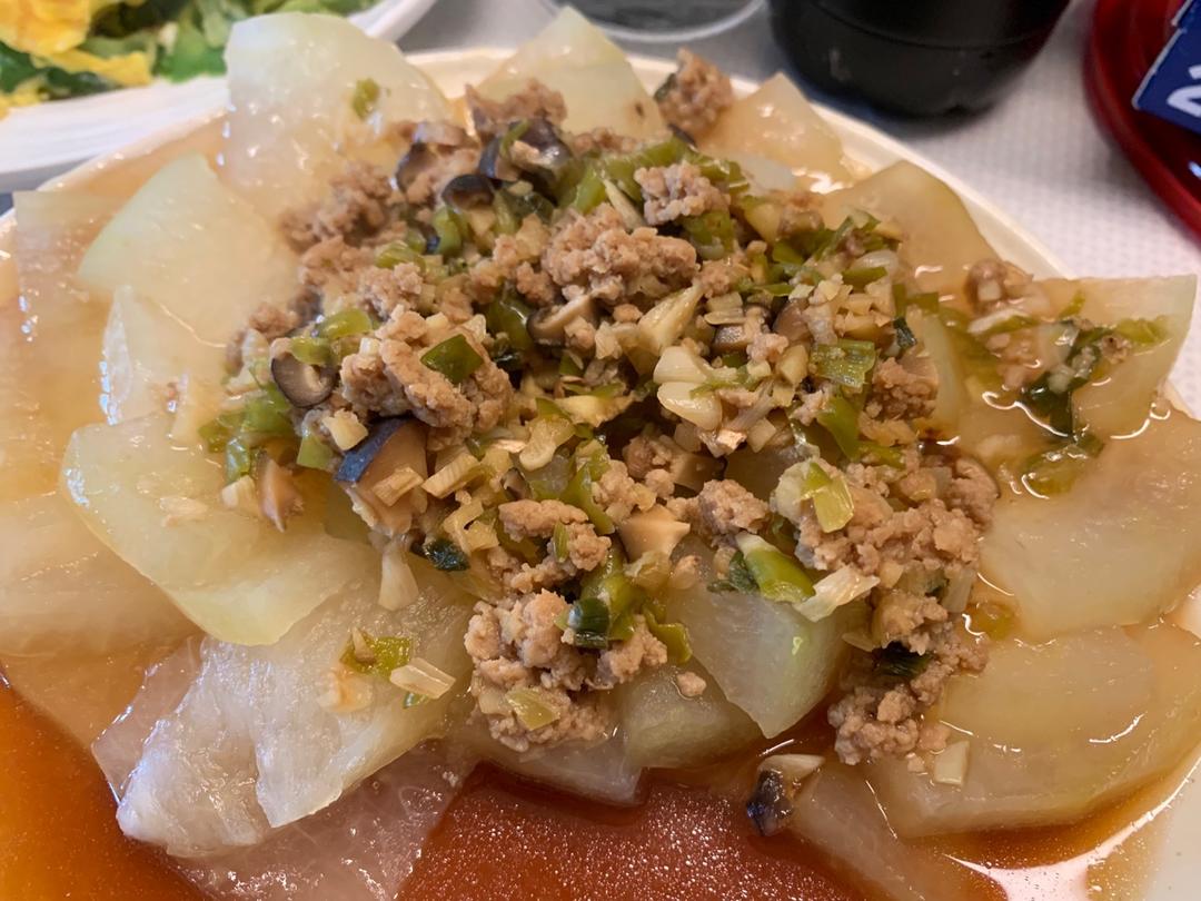 冬瓜蒸肉沫
