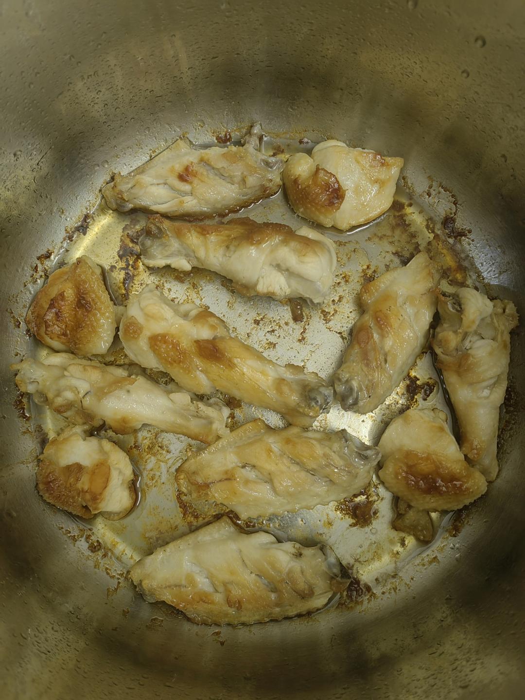 电饭锅版的盐焗鸡翅