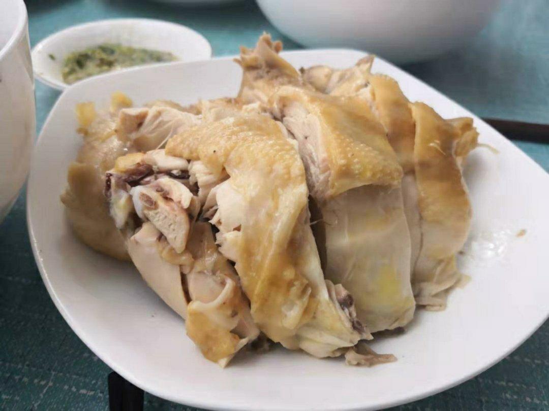 白宰鸡&芥末拌黑木耳&蒜蓉蒸茄子—试用太太乐原味鲜头道特级酱油