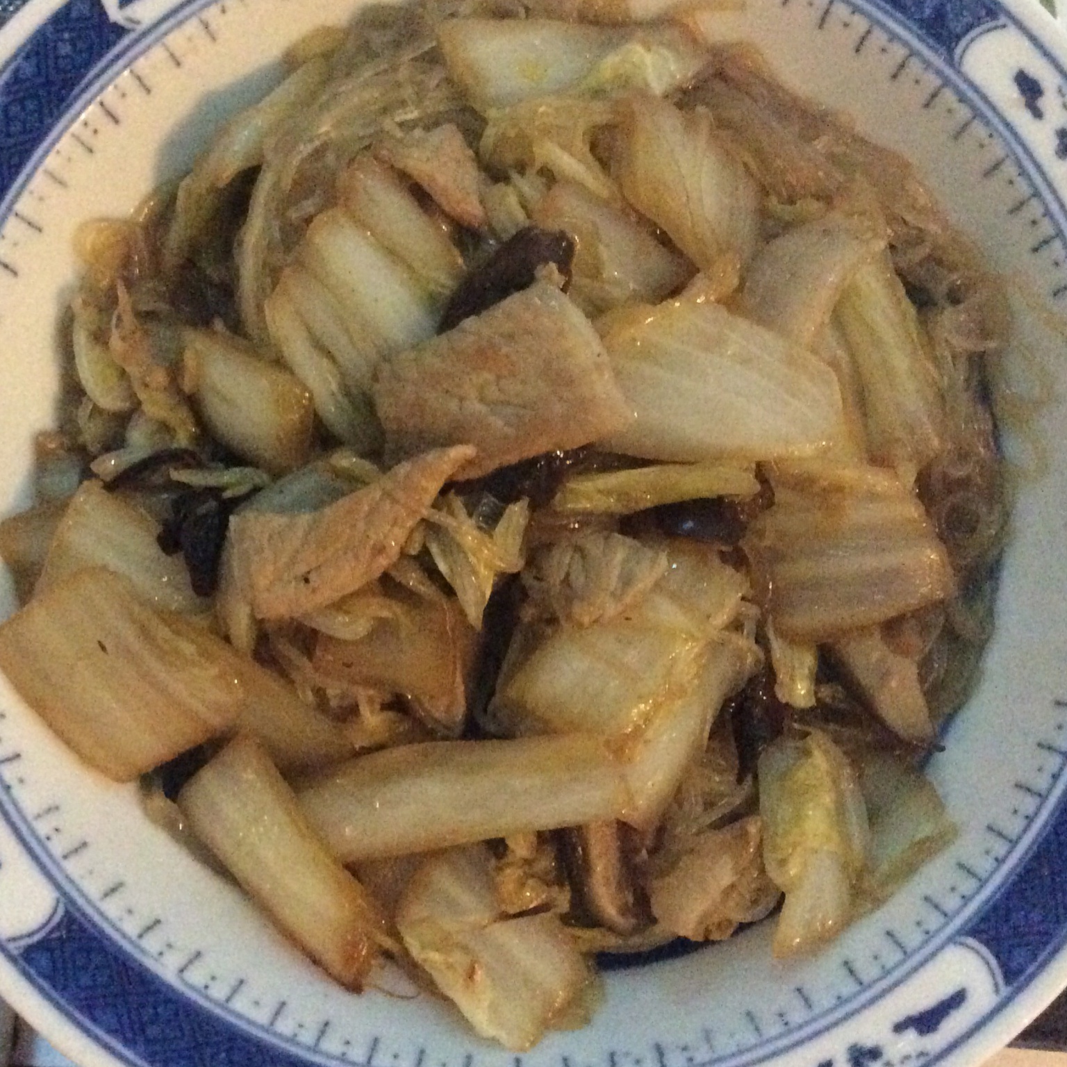 白菜炖粉条