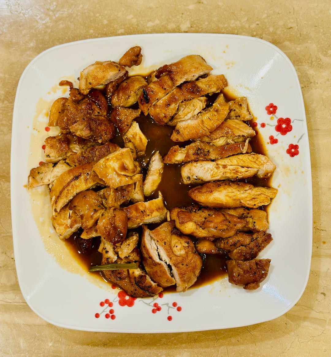 照烧鸡腿饭