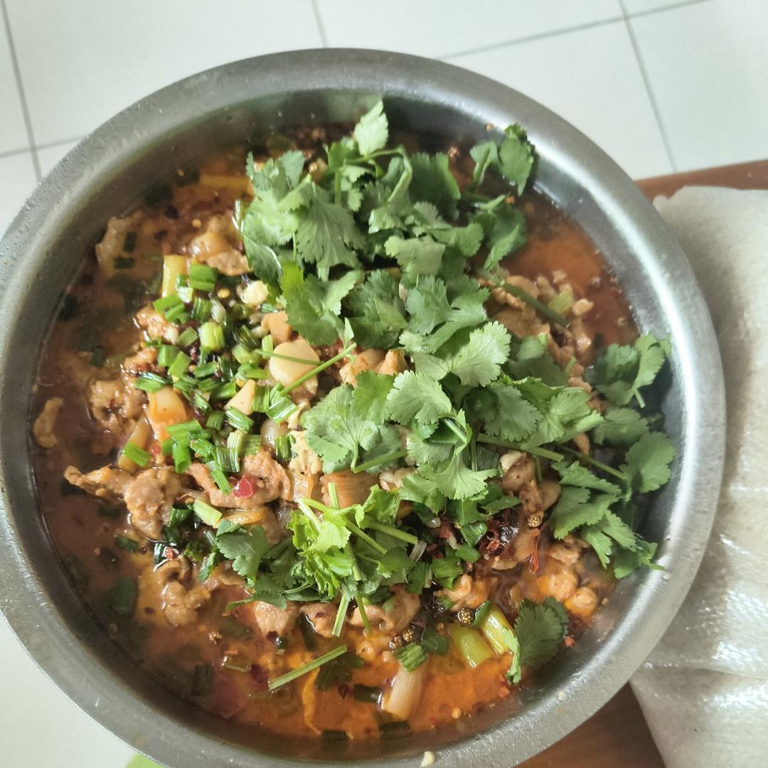 水煮肉片（新手一定要试，零失败）