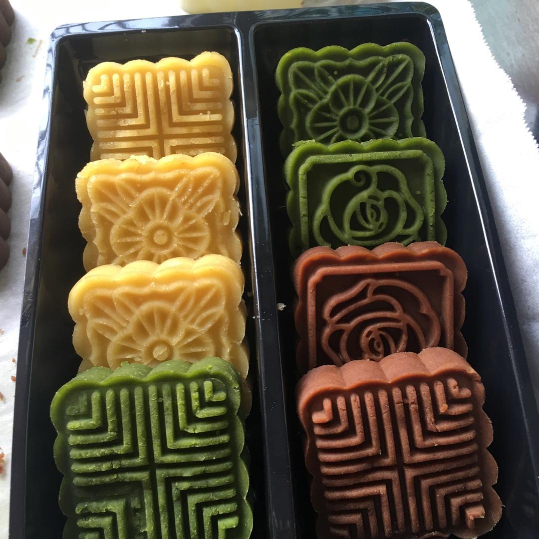 省时简易绿豆糕-免泡豆免过筛
