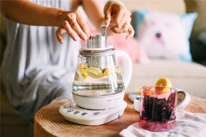 紫苏柠檬开胃茶--北鼎ONE用壶的做法 步骤5