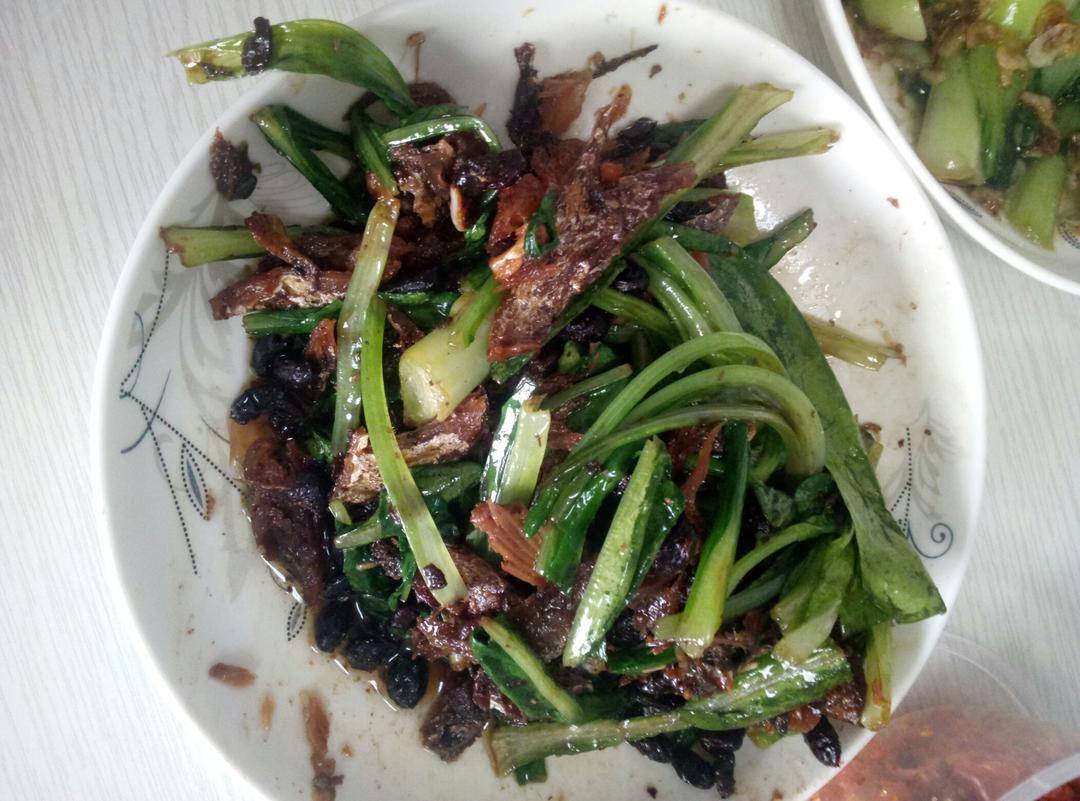 豆豉鲮鱼油麦菜