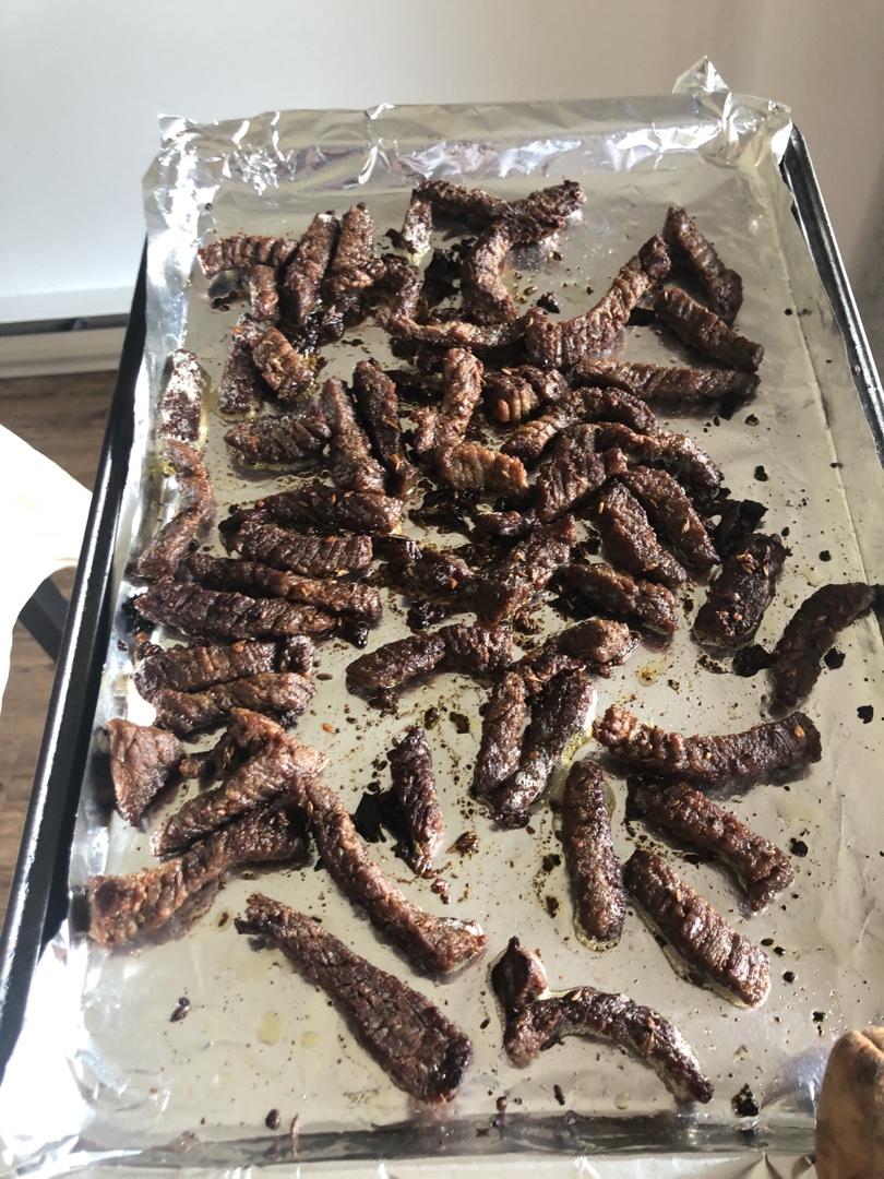 简易烤箱牛肉干