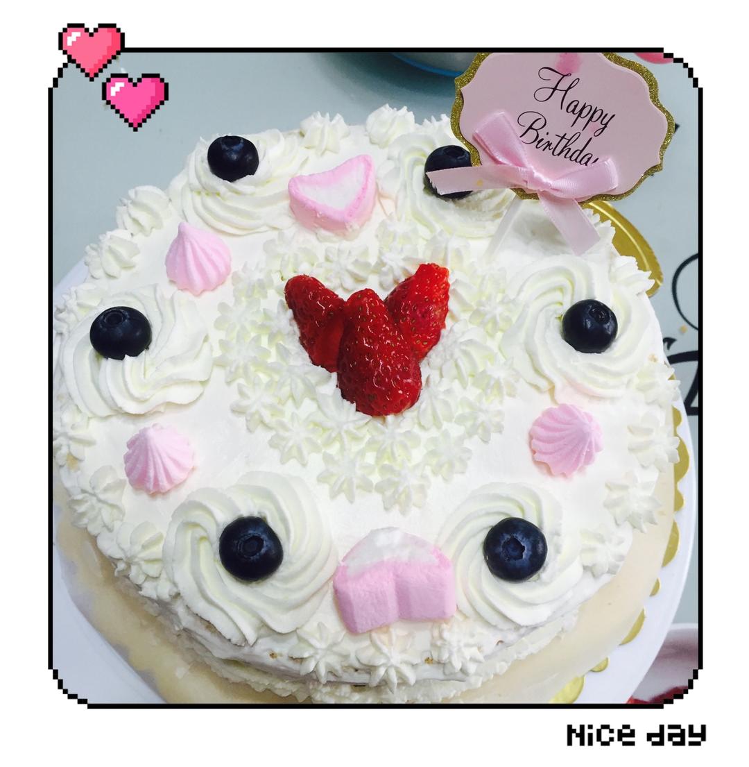 《Tinrry+》草莓奶油蛋糕（8寸配方）