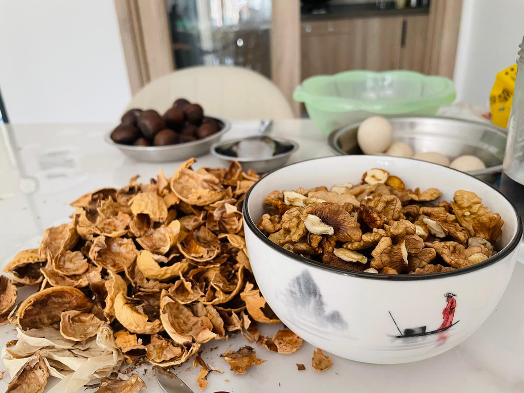 5min空气炸锅琥珀核桃-零失败