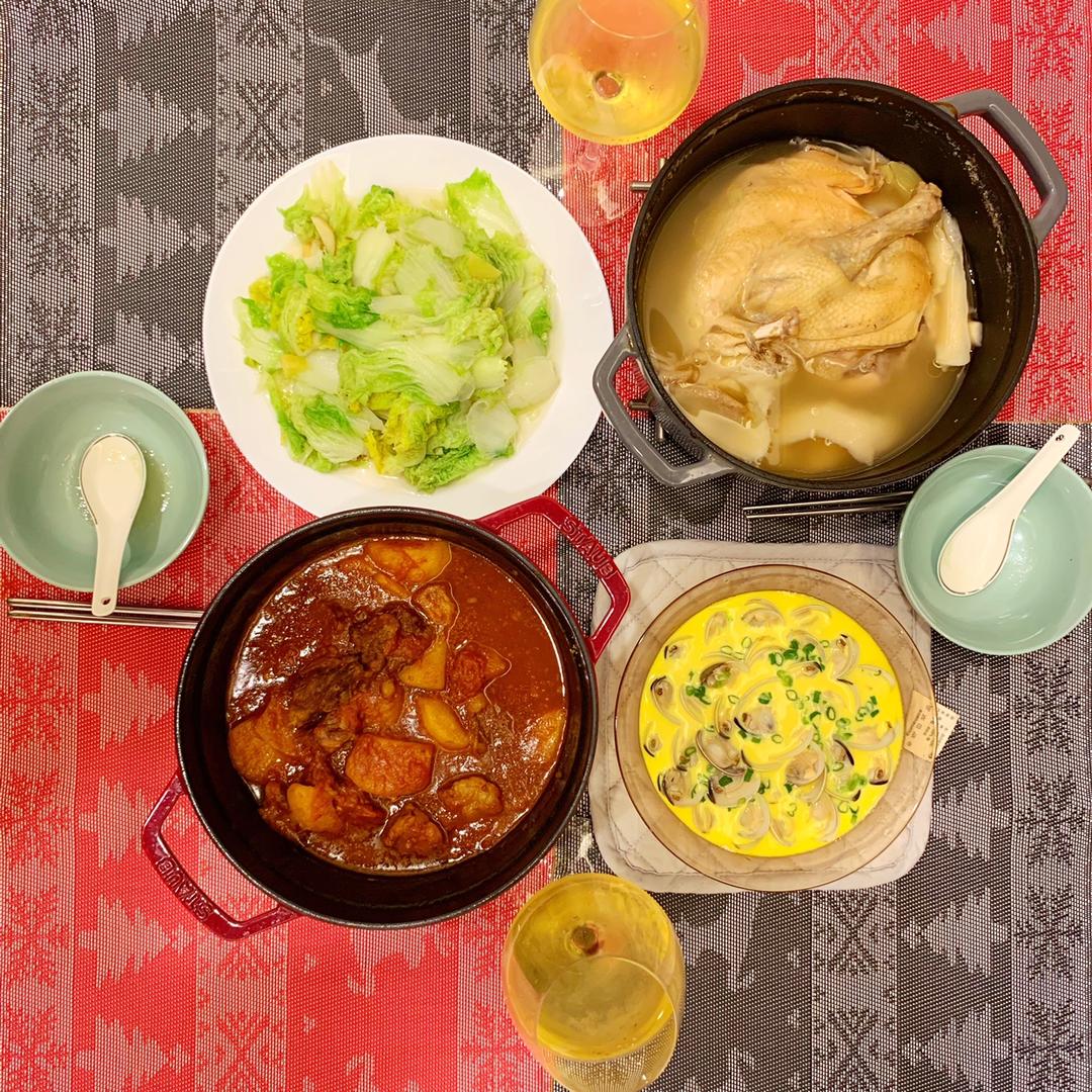 番茄炖带骨牛腩—Staub珐琅铸铁锅